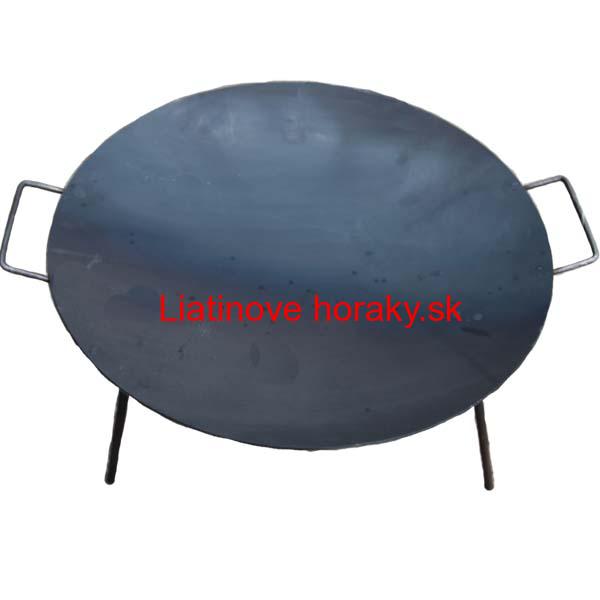 Železná grilovacia panvica 50 cm