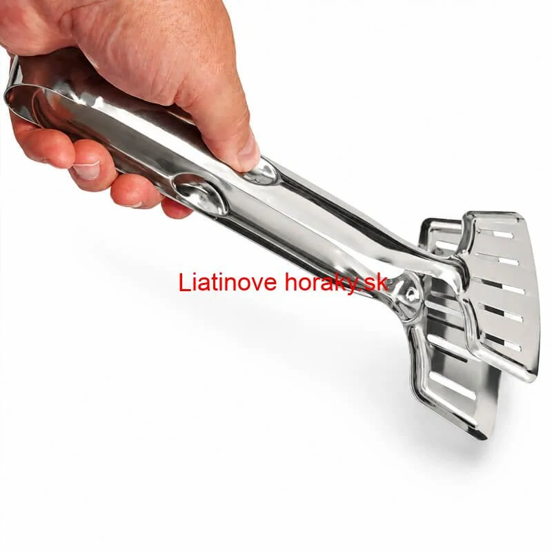 Nerezové kliešte na rybu — kuchynská naberačka 2 v 1, 28 cm