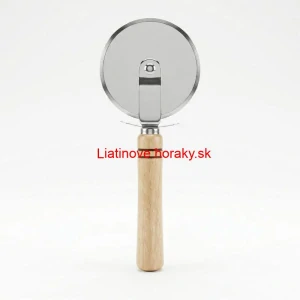 Krájač na pizzu s drevenou rukoväťou 22 cm