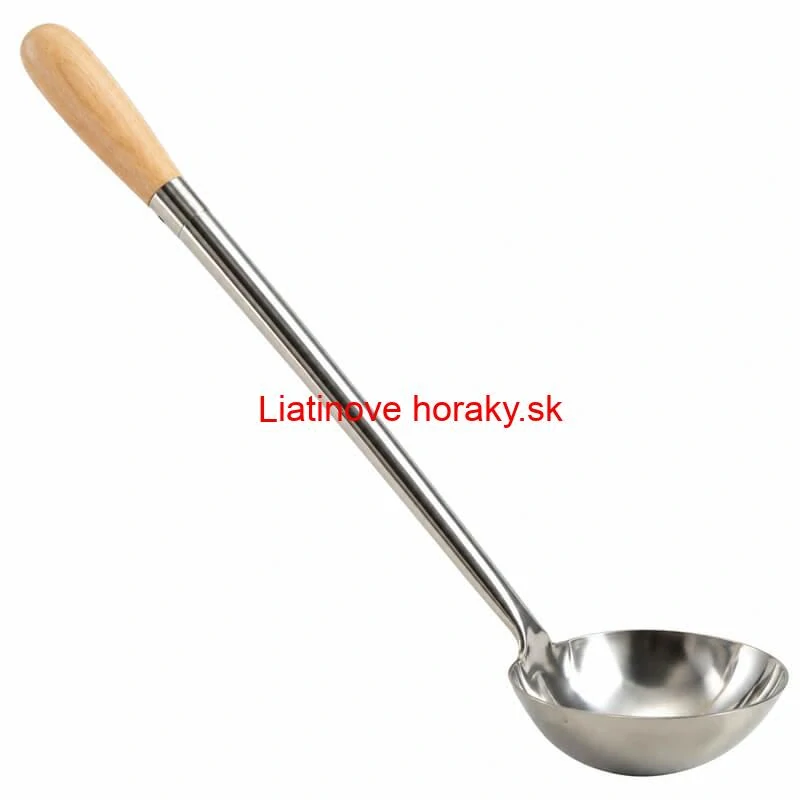 Antikorová naberačka 250 ml s drevenou rúčkou – 51,5 cm
