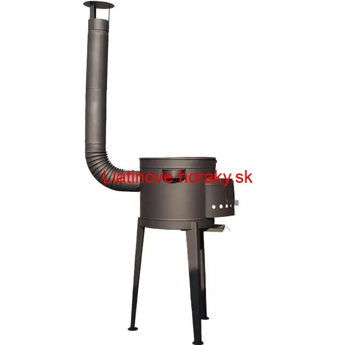 Vysoká kotlina 42 cm (1,5 mm) HODO + žiaruvzdorná farba PLUS 600