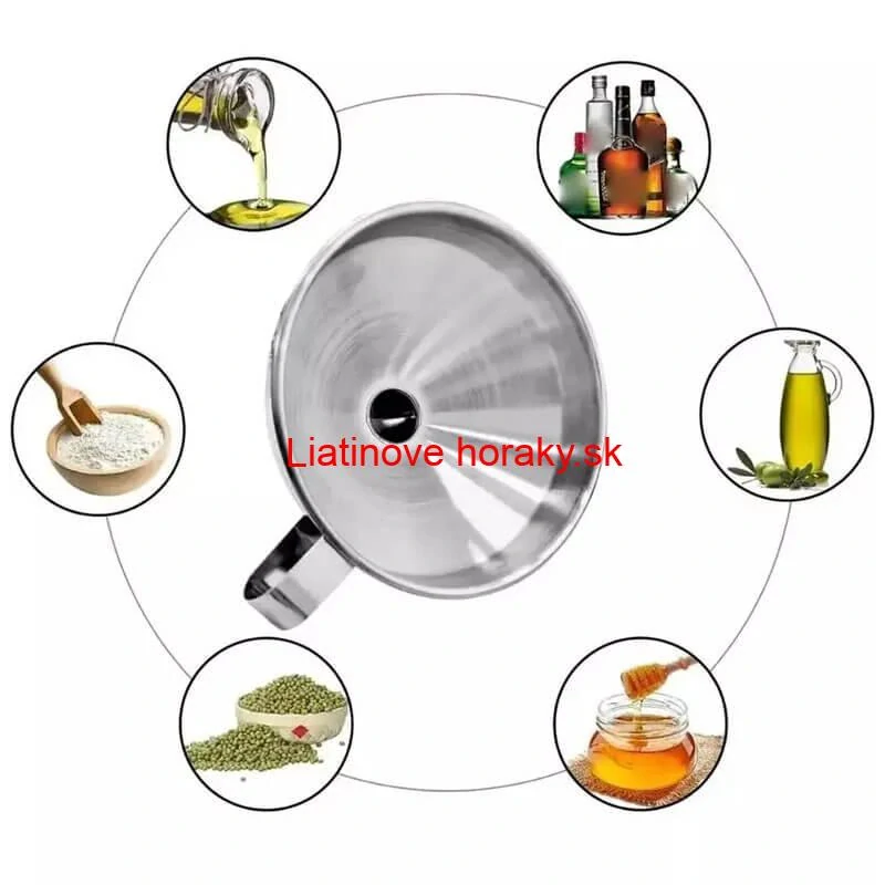 Nerezový lievik 10 cm