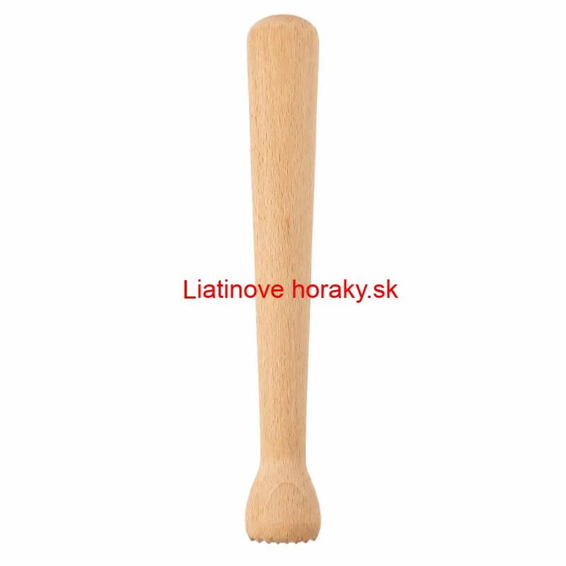 Drevený drvič na cesnak a bylinky 22 cm