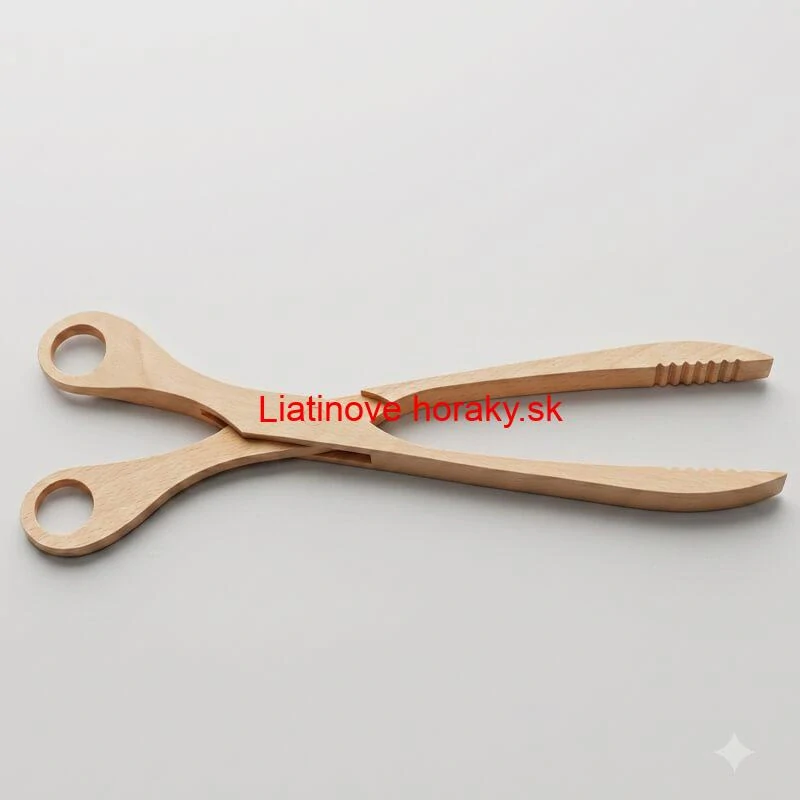 Drevené grilovacie kliešte 29 cm