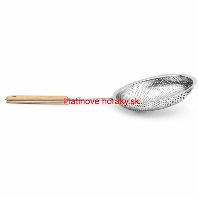 Hliníkové sitko 20 cm s drevenou rúčkou