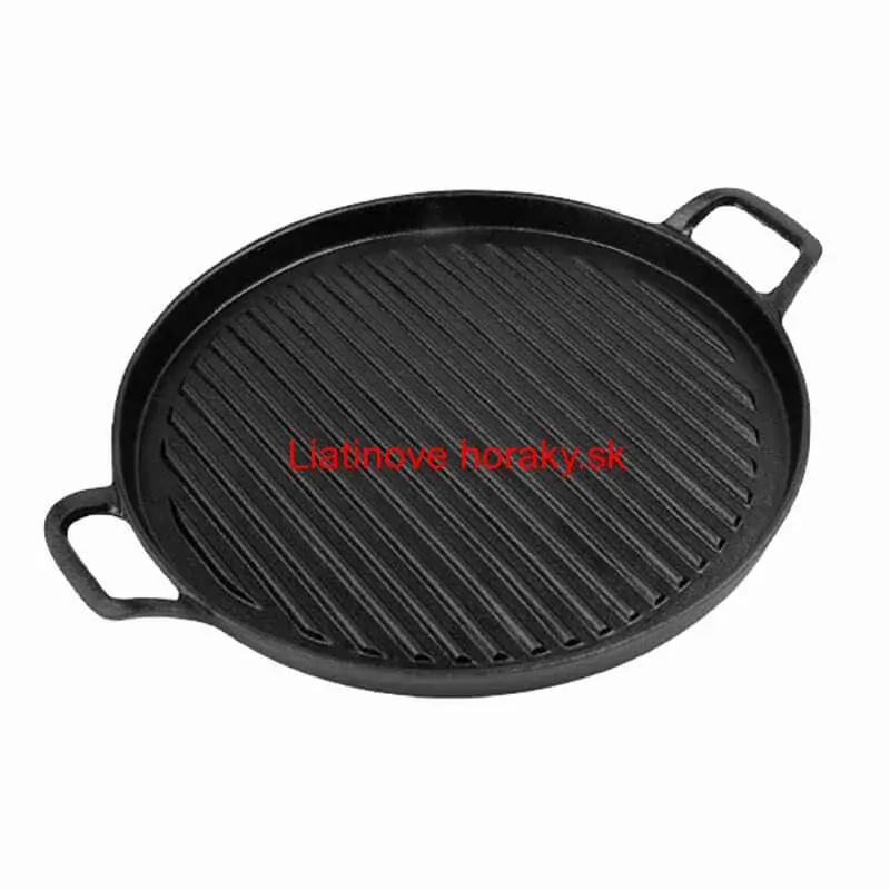 Liatinová panvica na grilovanie 31 cm BBQ