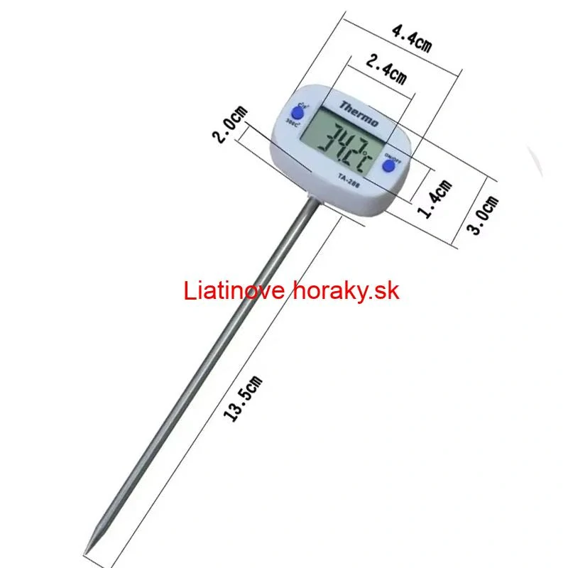Kuchynský digitálny teplomer